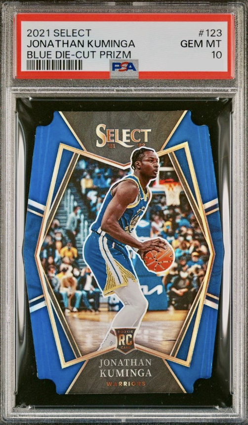2021 Jonathan Kuminga [Blue Die-Cut] #123