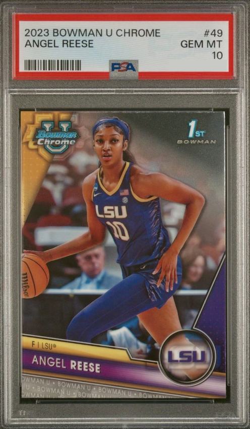 Angel Reese - 2023 Bowman Chrome University Basketball