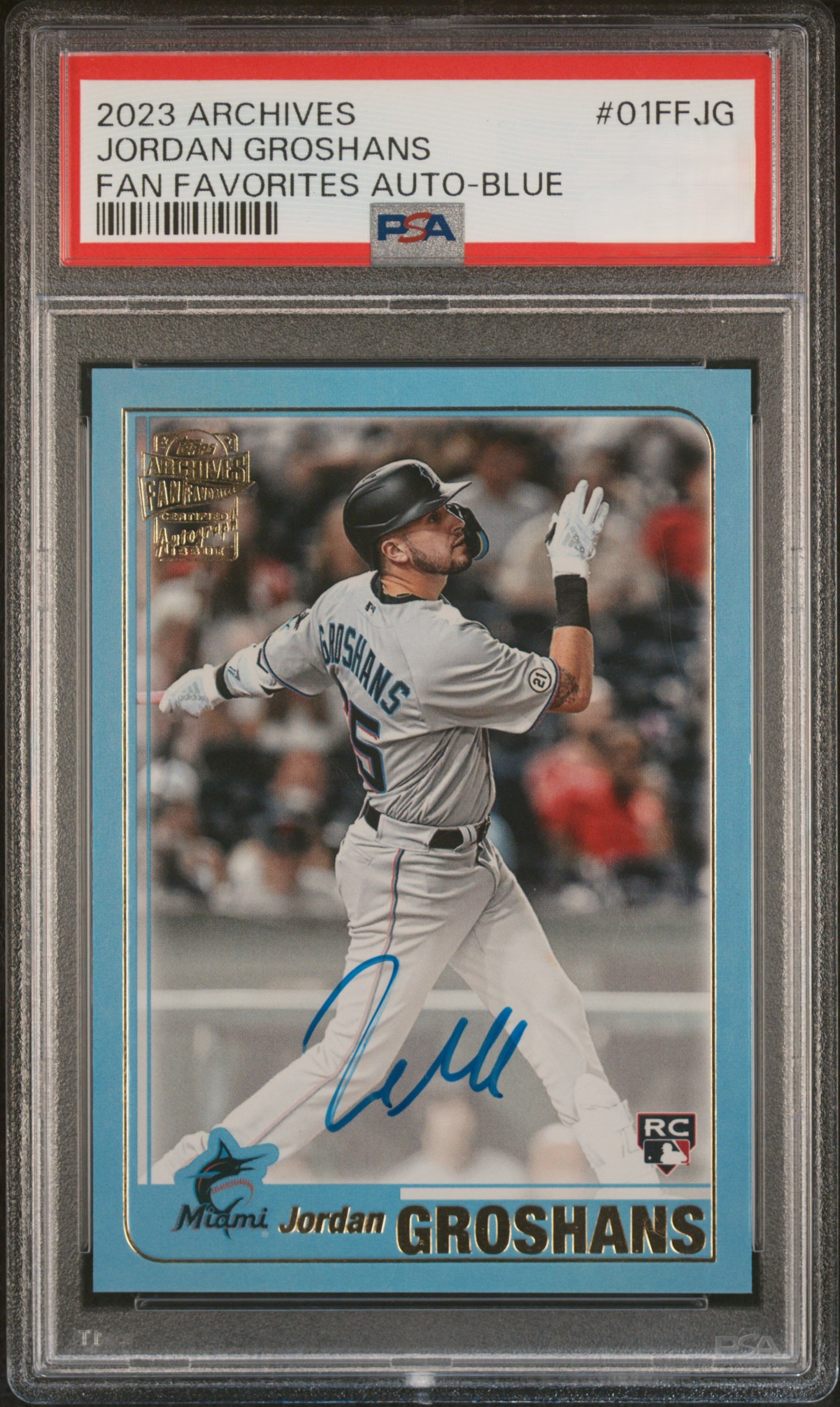 2023 Topps Archives Baseball Blue Jordan Groshans #01FF-JG