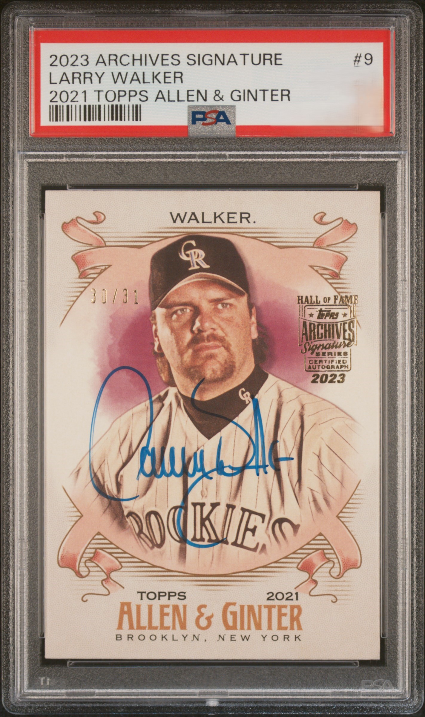 2023 Larry Walker #9