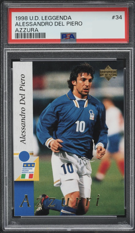 1998 Alessandro Del Piero #34