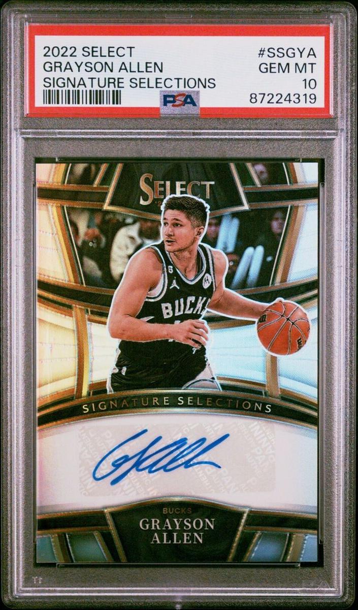 2022 Panini Select Grayson Allen #SS-GYA card