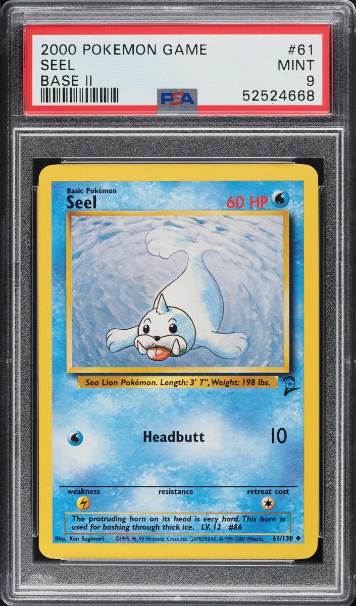 Seel 2000 Pokemon Base Set II