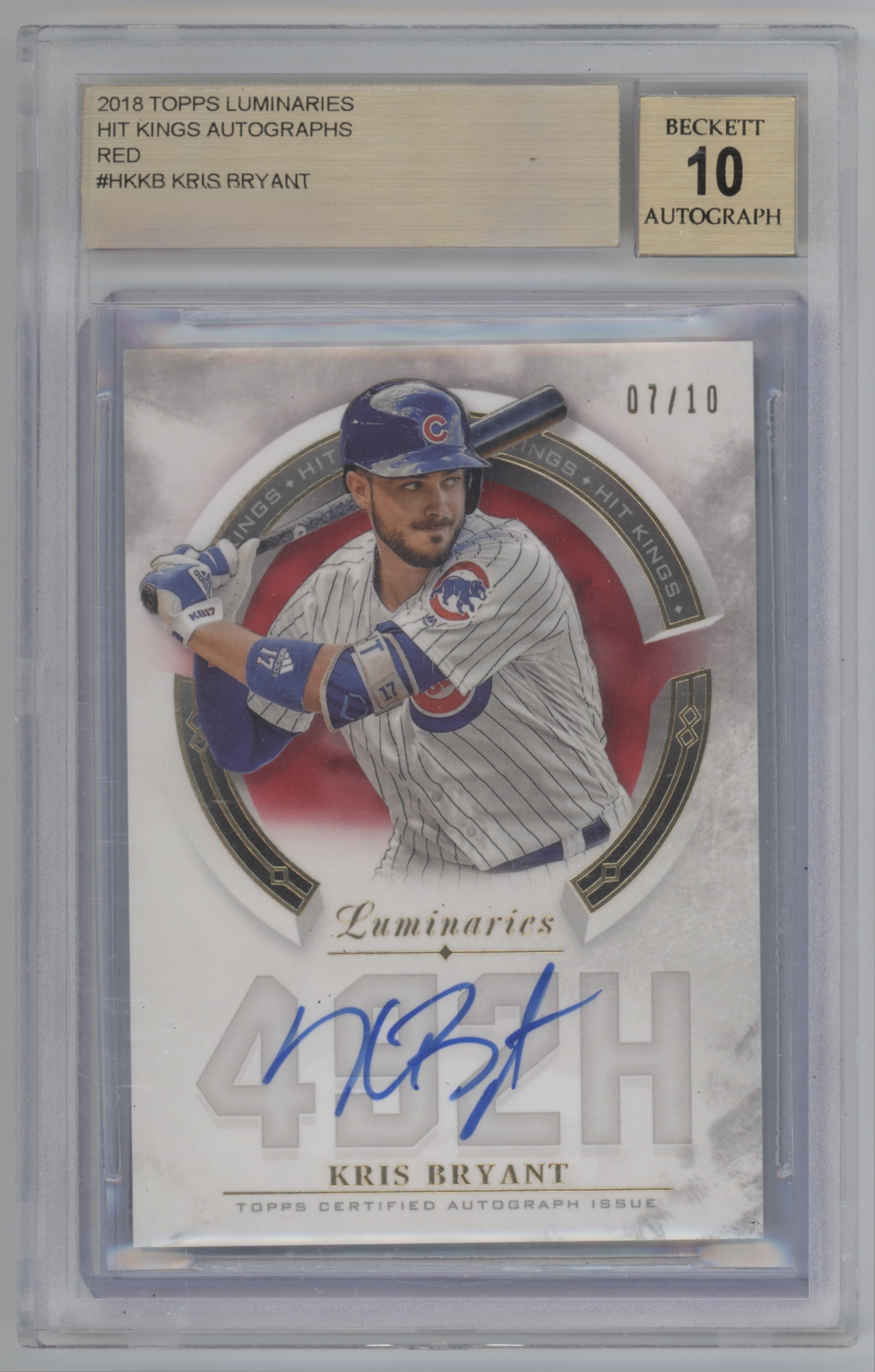 2018 Kris Bryant [Red] #HK-KB
