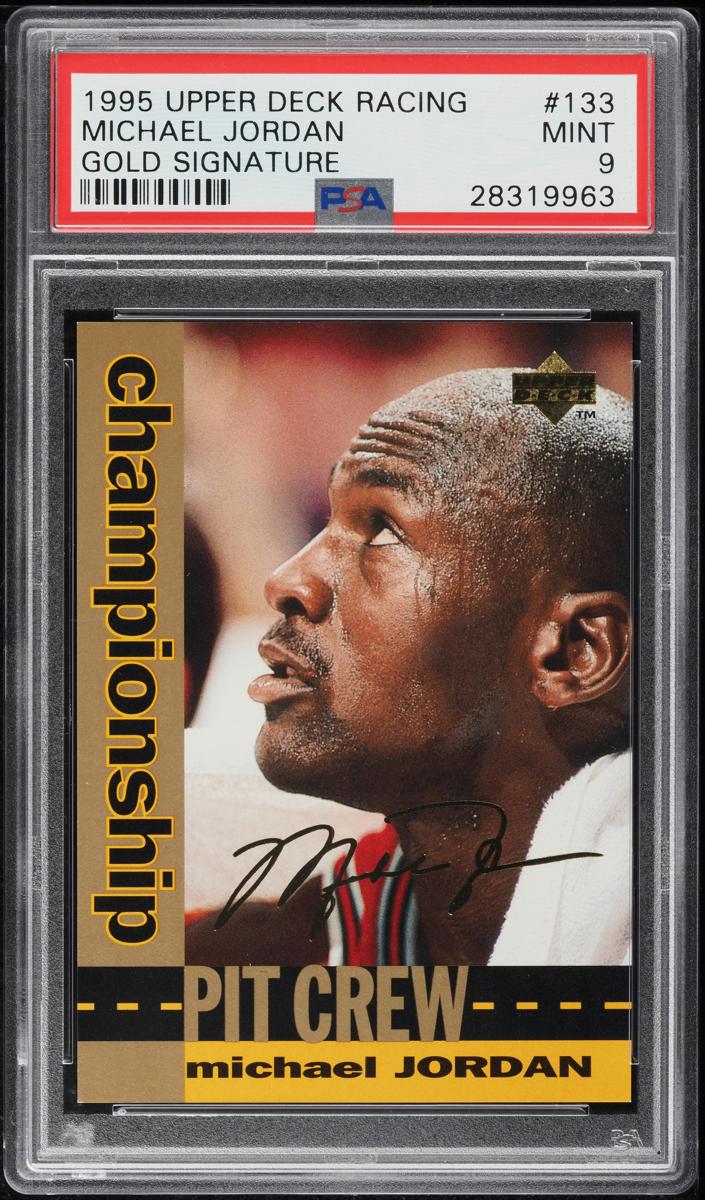 1995 Michael Jordan [Gold Signature] #133
