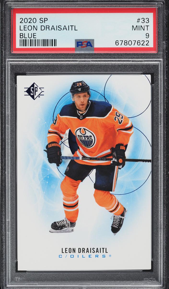 2020 SP Leon Draisaitl [Blue] #33 card