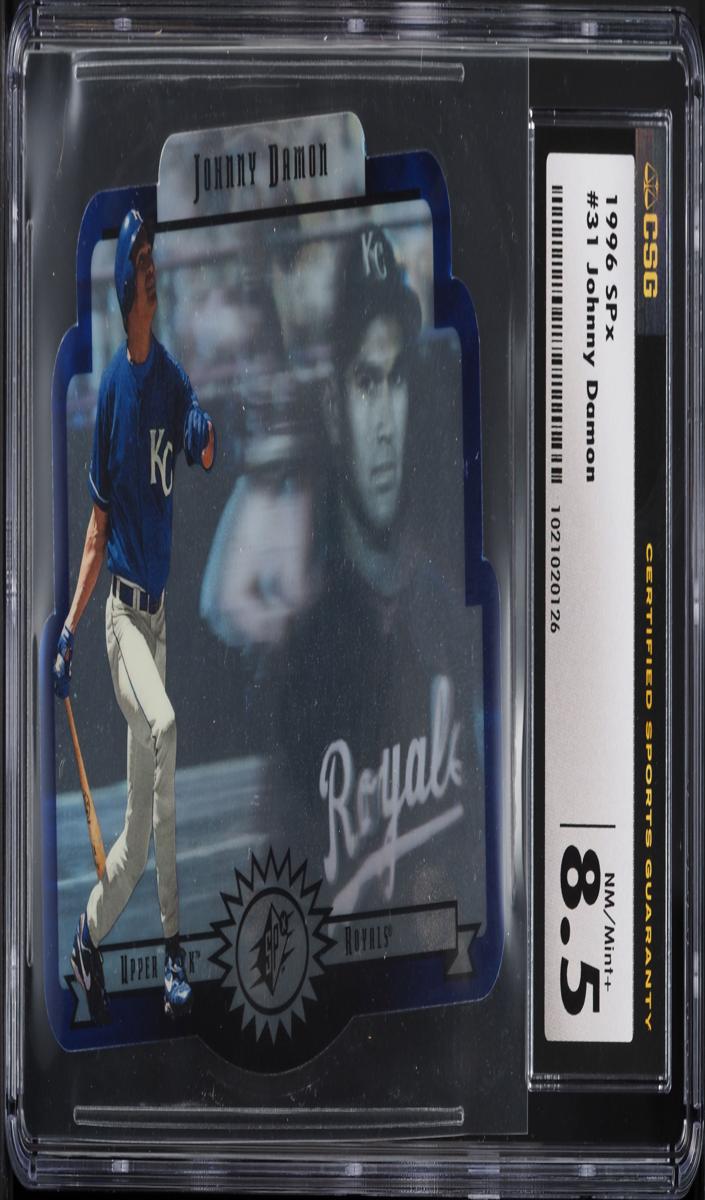 1996 SPx Baseball Johnny Damon #31