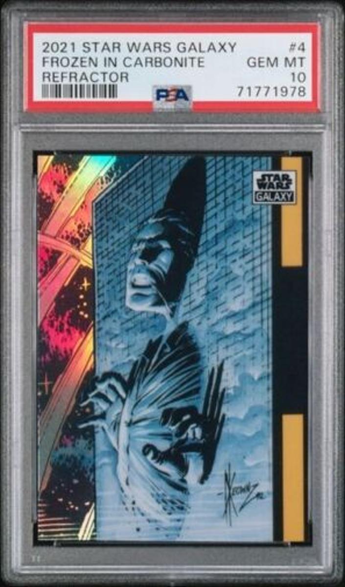 2021 Frozen in Carbonite [Refractor] #4