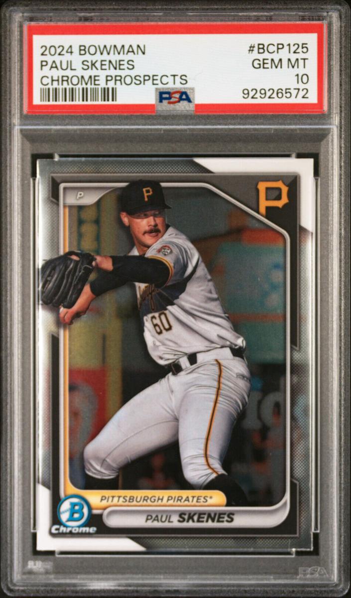 Paul Skenes - 2024 Bowman Chrome Prospects Baseball