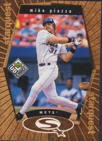 1999 Upper Deck Choice Baseball Gold Mike Piazza #SQ6