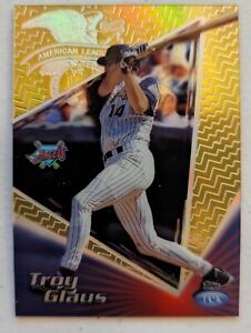 1999 Topps Tek Baseball Pattern 02 Gold Troy Glaus #10A