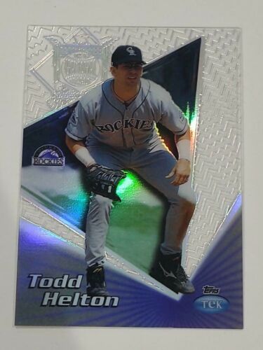 1999 Topps Tek Baseball Pattern 02 Todd Helton #34B