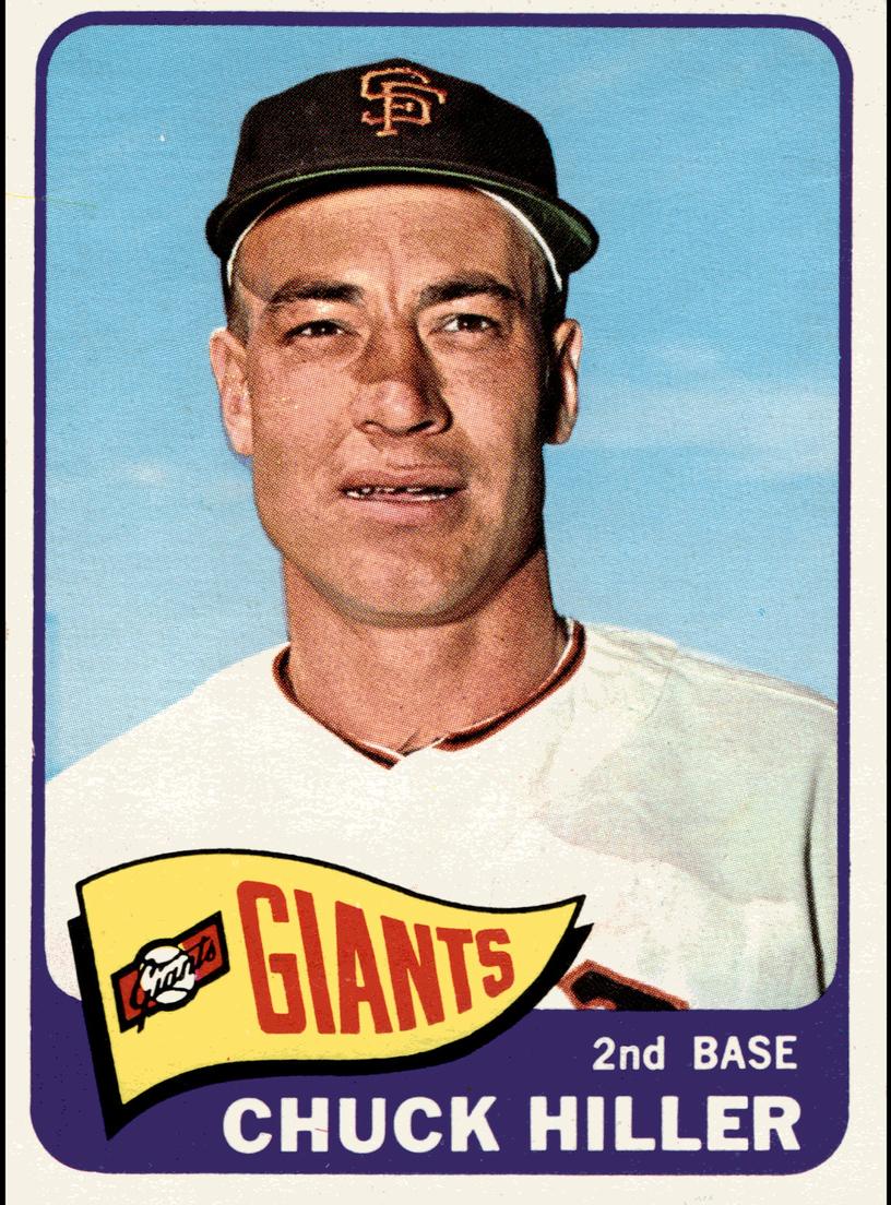 1965 Topps Chuck Hiller #531 card