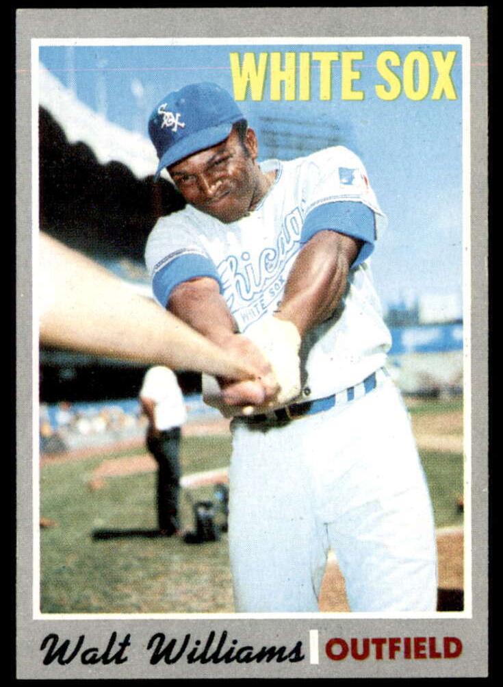 1970 Topps Walt Williams #395 card