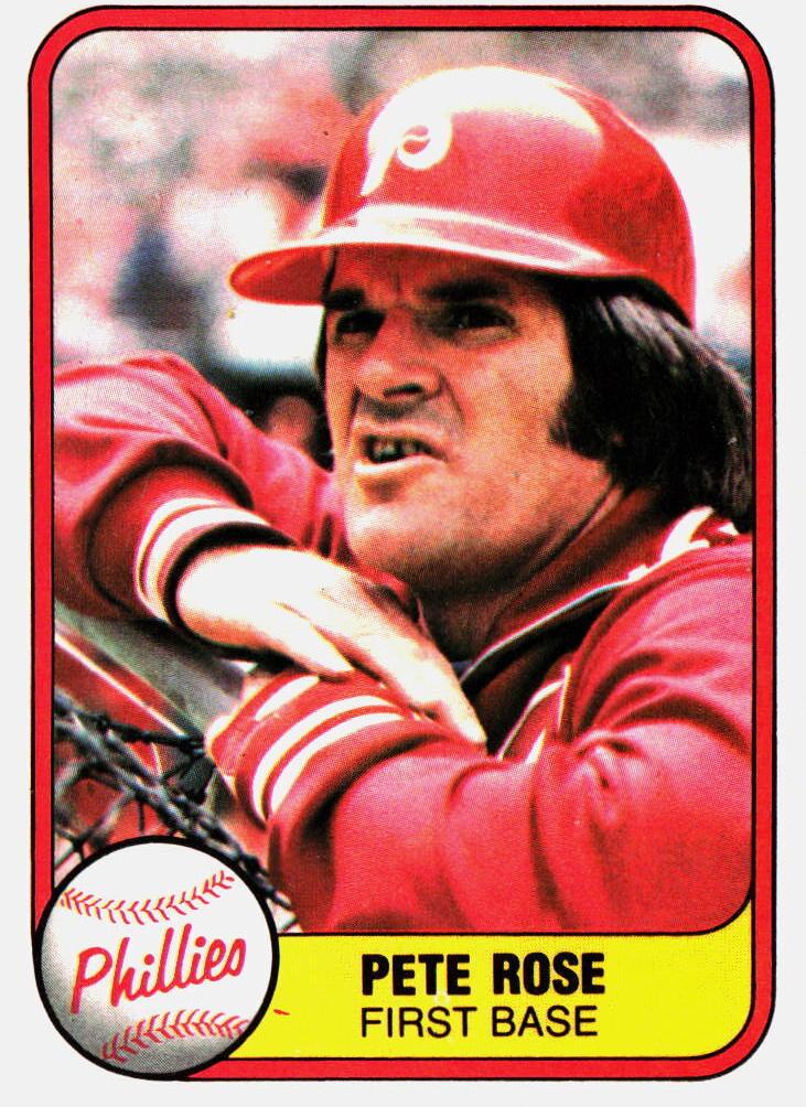 1981 Pete Rose #1