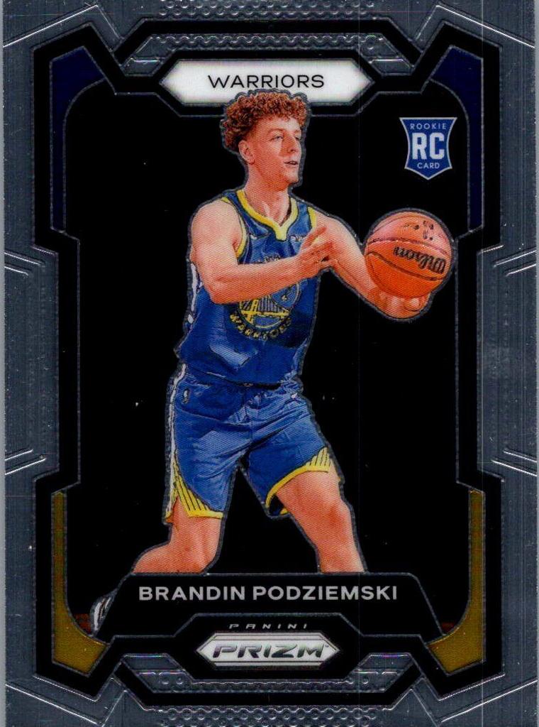 Brandin Podziemski 2023-24 Prizm Basketball card