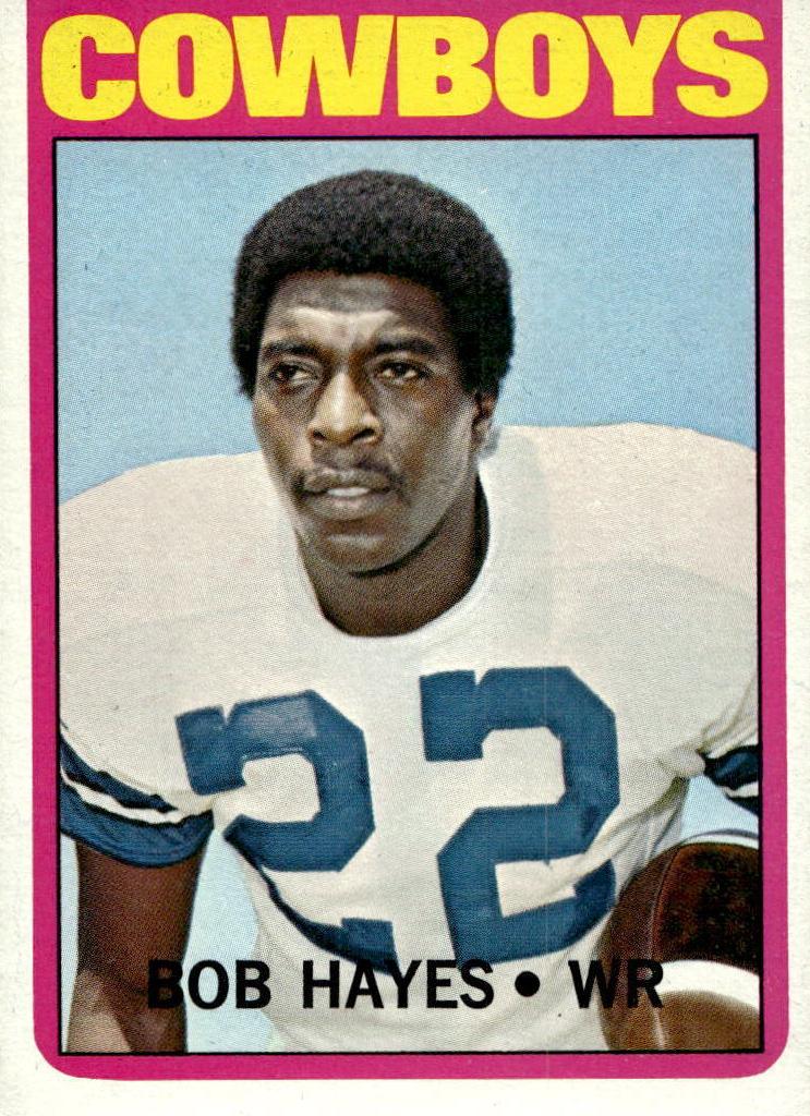 1972 Topps Bob Hayes #105 card