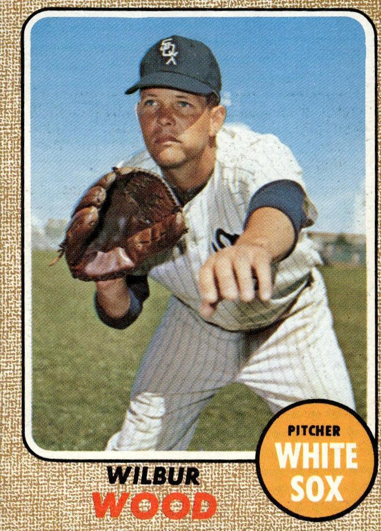 1968 Topps Wilbur Wood #585 card