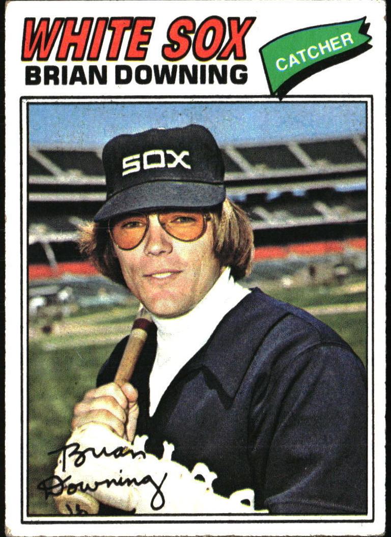 1977 Topps Brian Downing #344 card