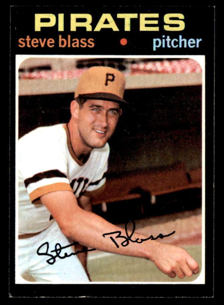 1971 Topps Steve Blass #143 card