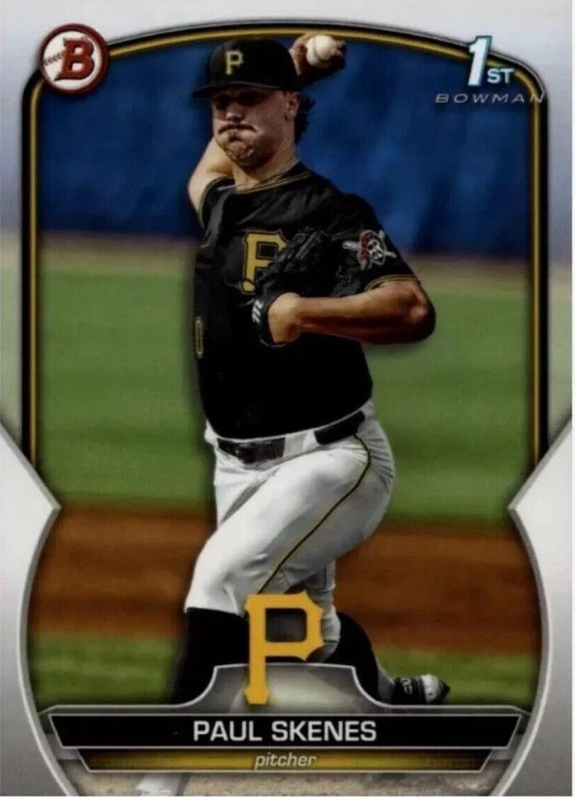 Paul Skenes 2023 Bowman Draft card