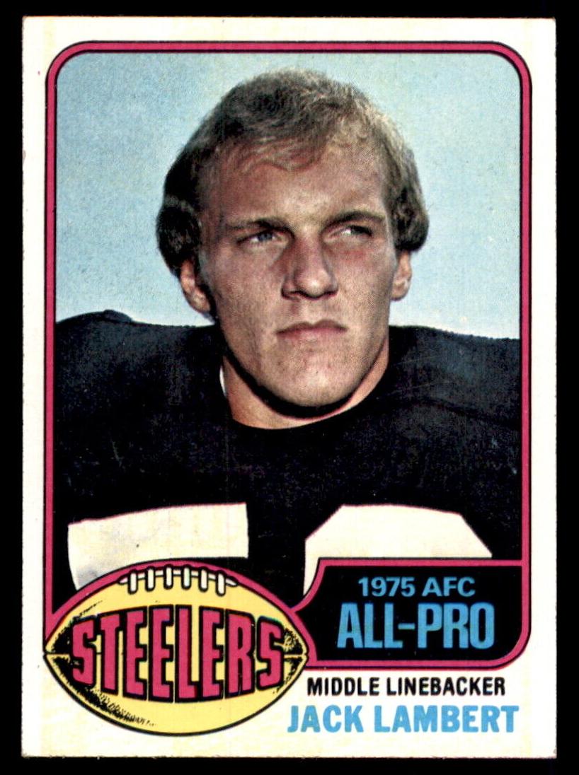 Jack Lambert 1976 Topps Football