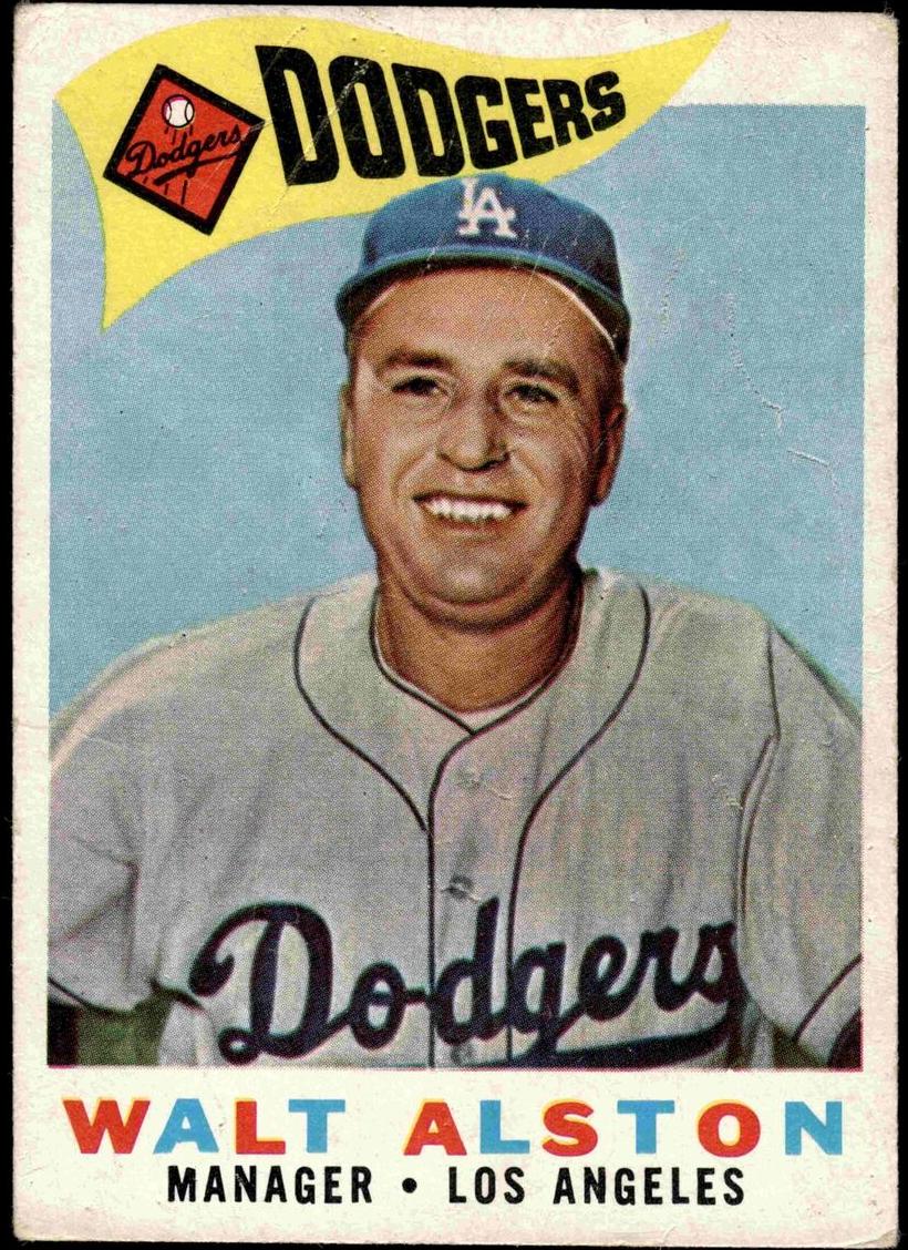 1960 Walt Alston #212