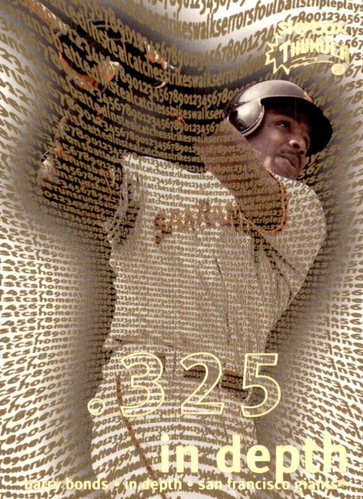 1999 Barry Bonds #2 ID