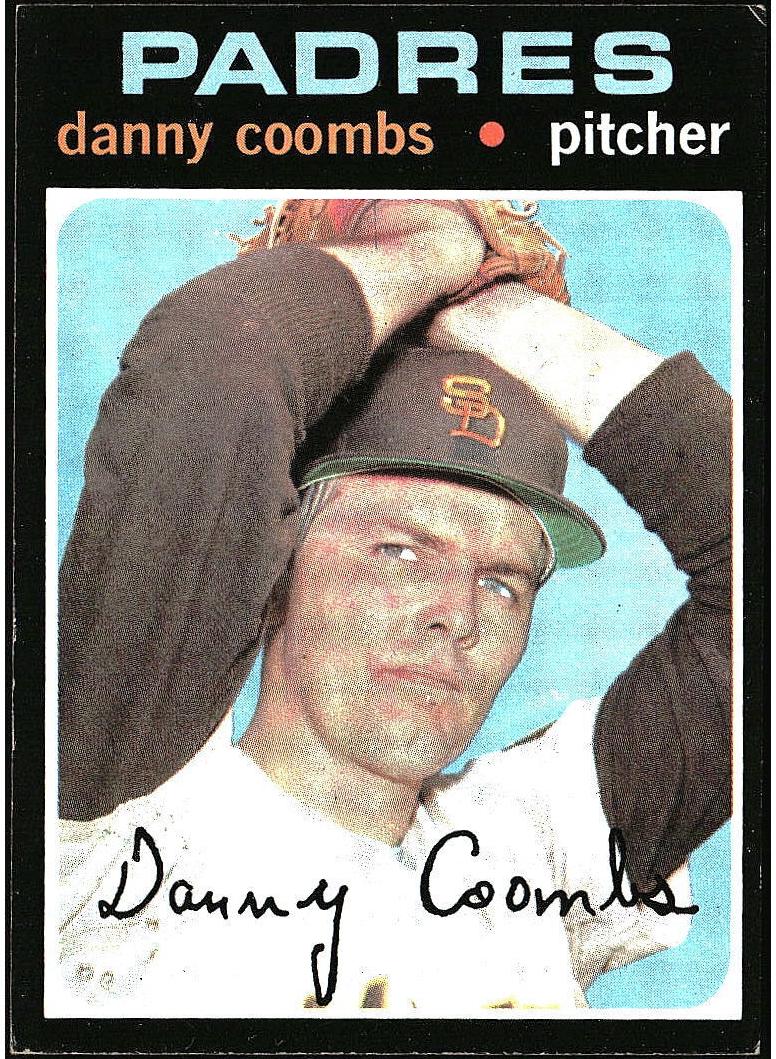 1971 Topps Danny Coombs #126 card