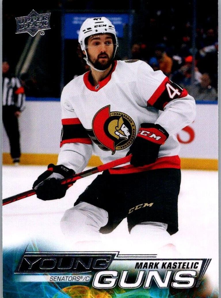 2022 Upper Deck Mark Kastelic #215 card