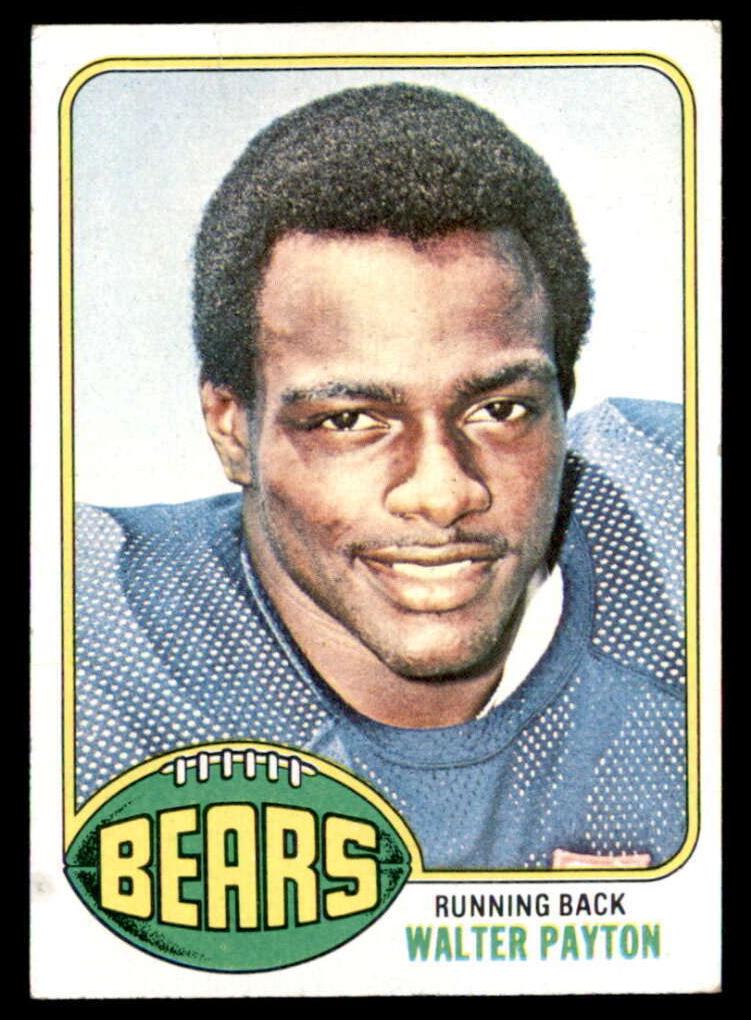 Walter Payton 1976 Topps Football