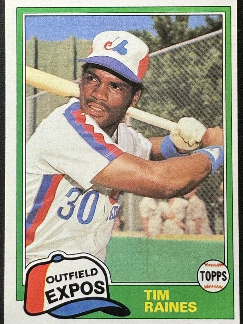 1981 Tim Raines #816