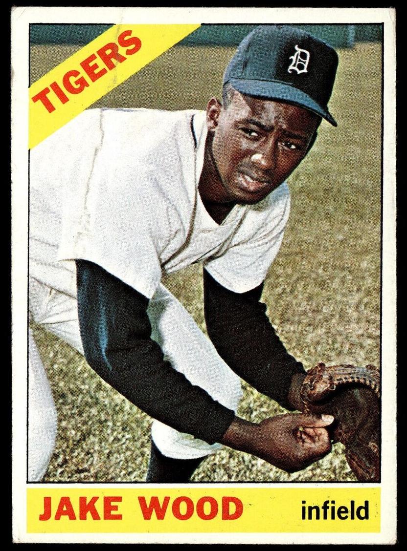 1966 Topps Jake Wood #509 card