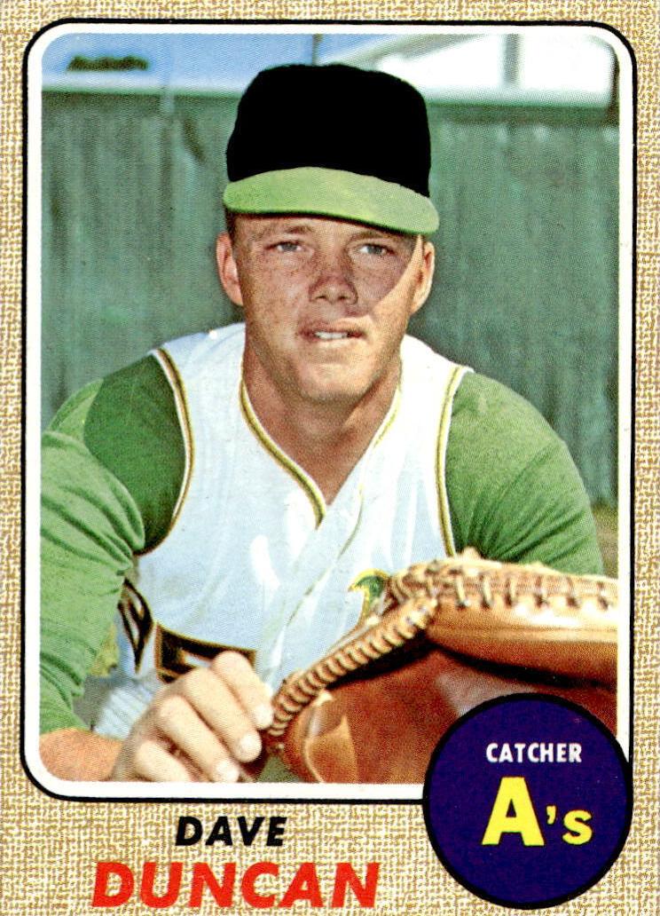 1968 Topps Dave Duncan #261 card