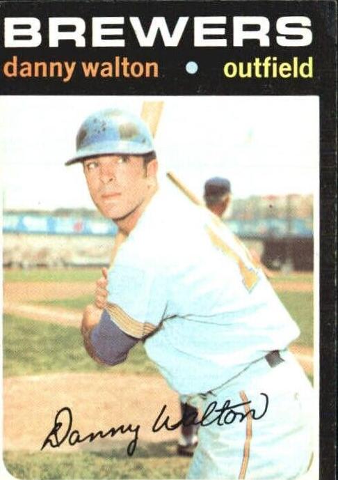 1971 Topps Danny Walton #281 card