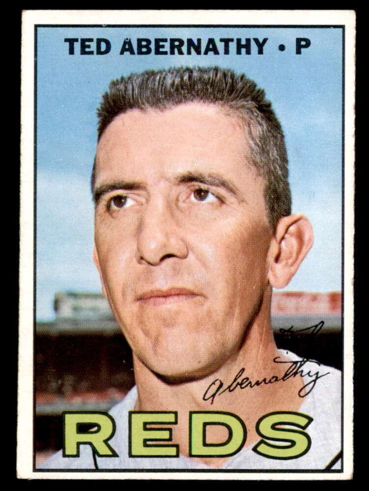 1967 Topps Ted Abernathy #597 card