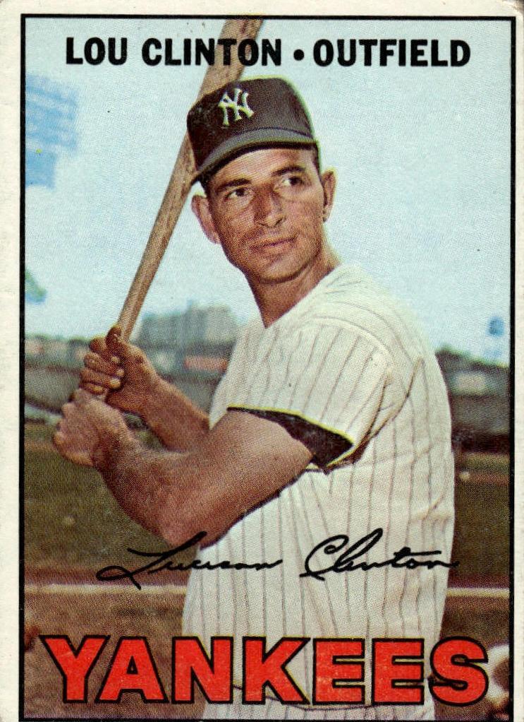 1967 Topps Lou Clinton #426 card