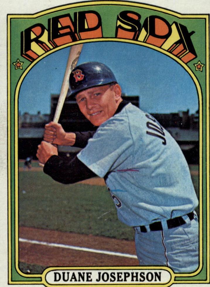 1972 Topps Duane Josephson #543 card