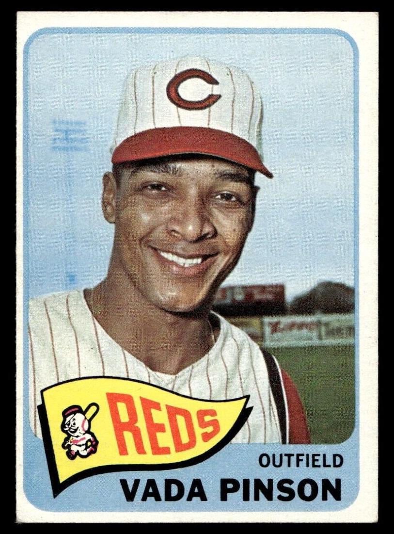 1965 Topps Vada Pinson #355 card