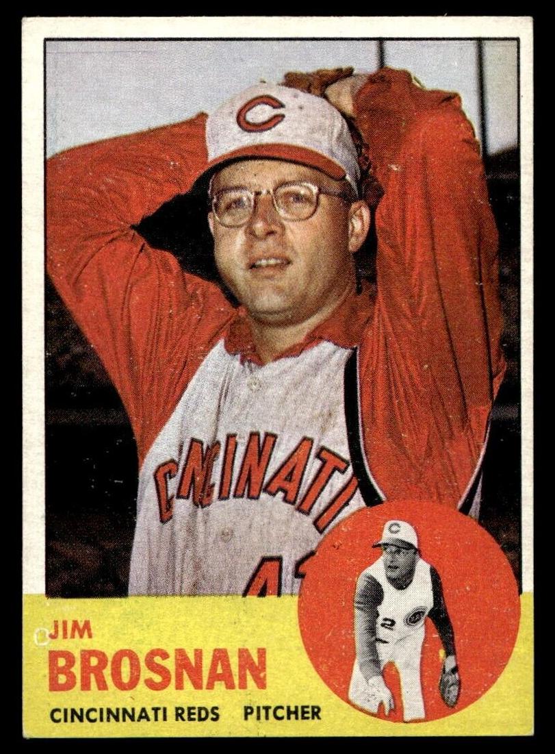 1963 Topps Jim Brosnan #116 card