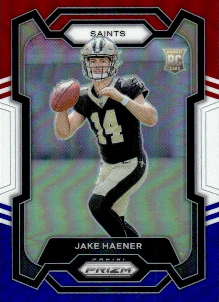 Jake Haener 2023 Prizm Football card