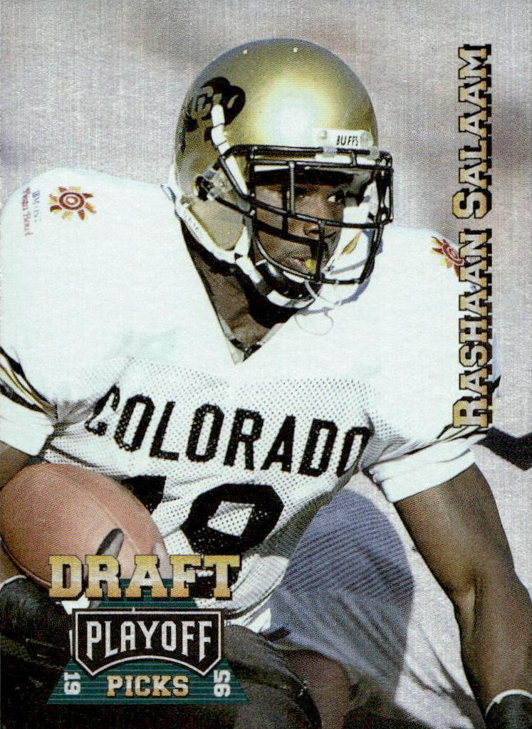 1995 Playoff Prime Rashaan Salaam #194 card