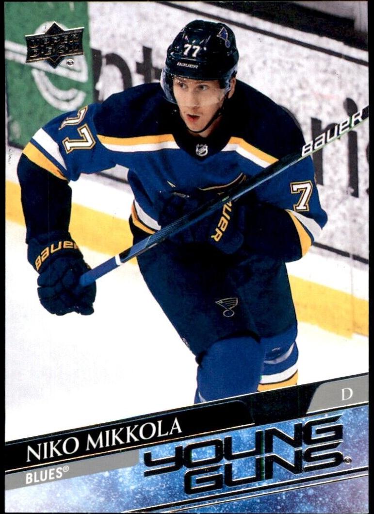2020 Upper Deck Niko Mikkola #470 card