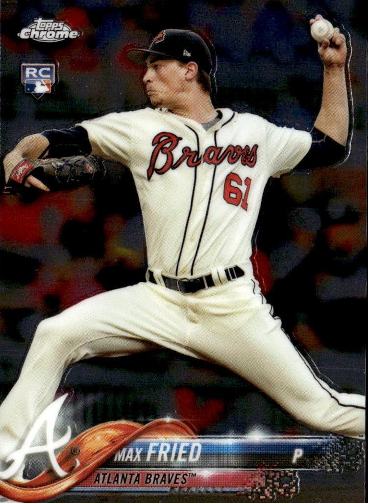 2018 Topps Chrome Max Fried #66 card