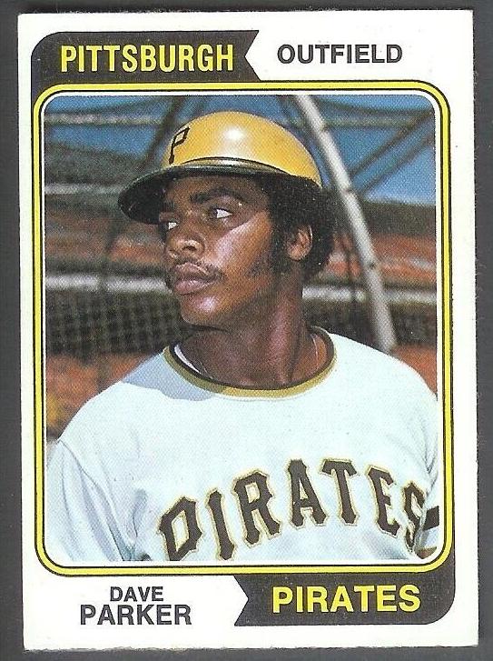 Dave Parker 1974 Topps Baseball