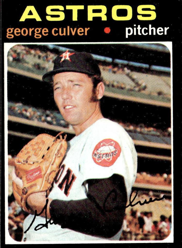 1971 Topps George Culver #291 card