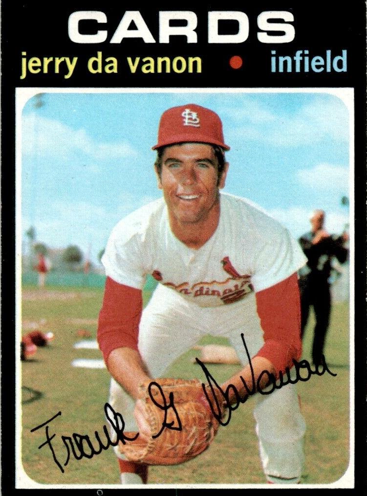 1971 Topps Jerry DaVanon #32 card