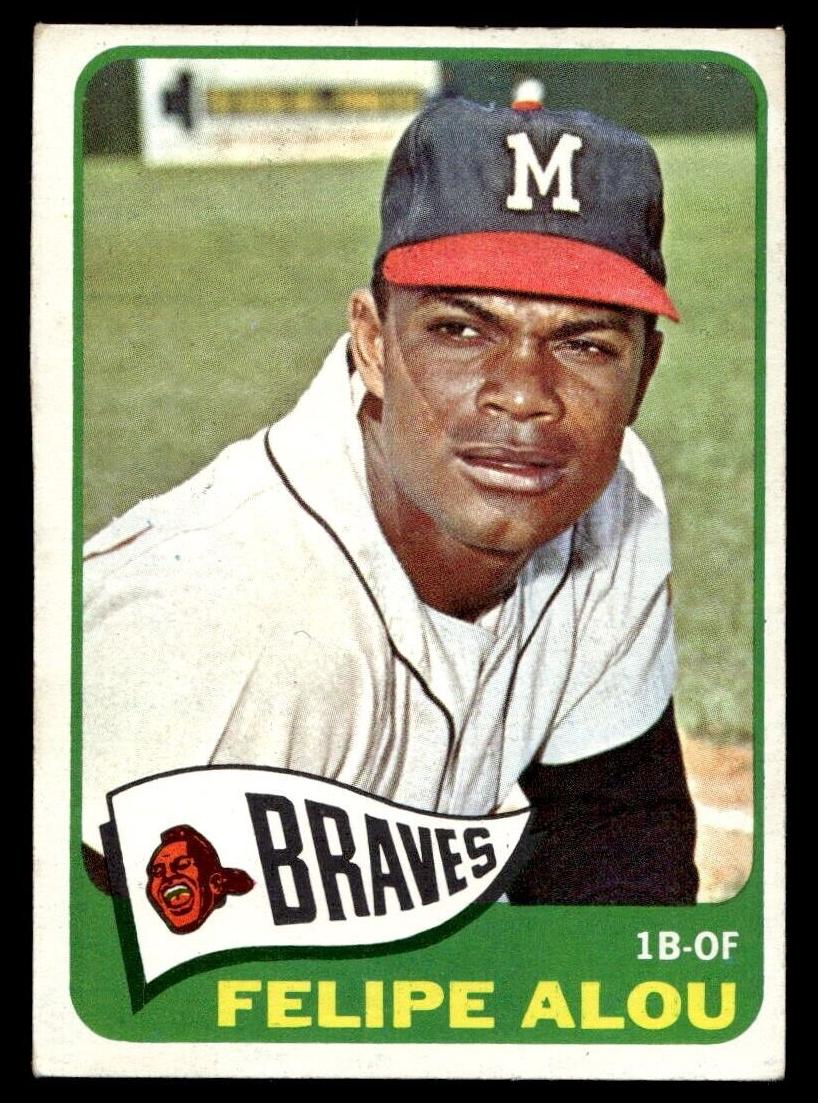 1965 Topps Felipe Alou #383 card