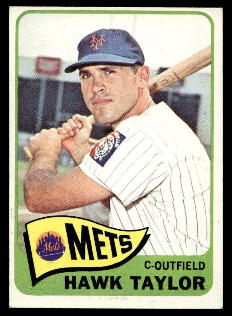 1965 Topps Hawk Taylor #329 card
