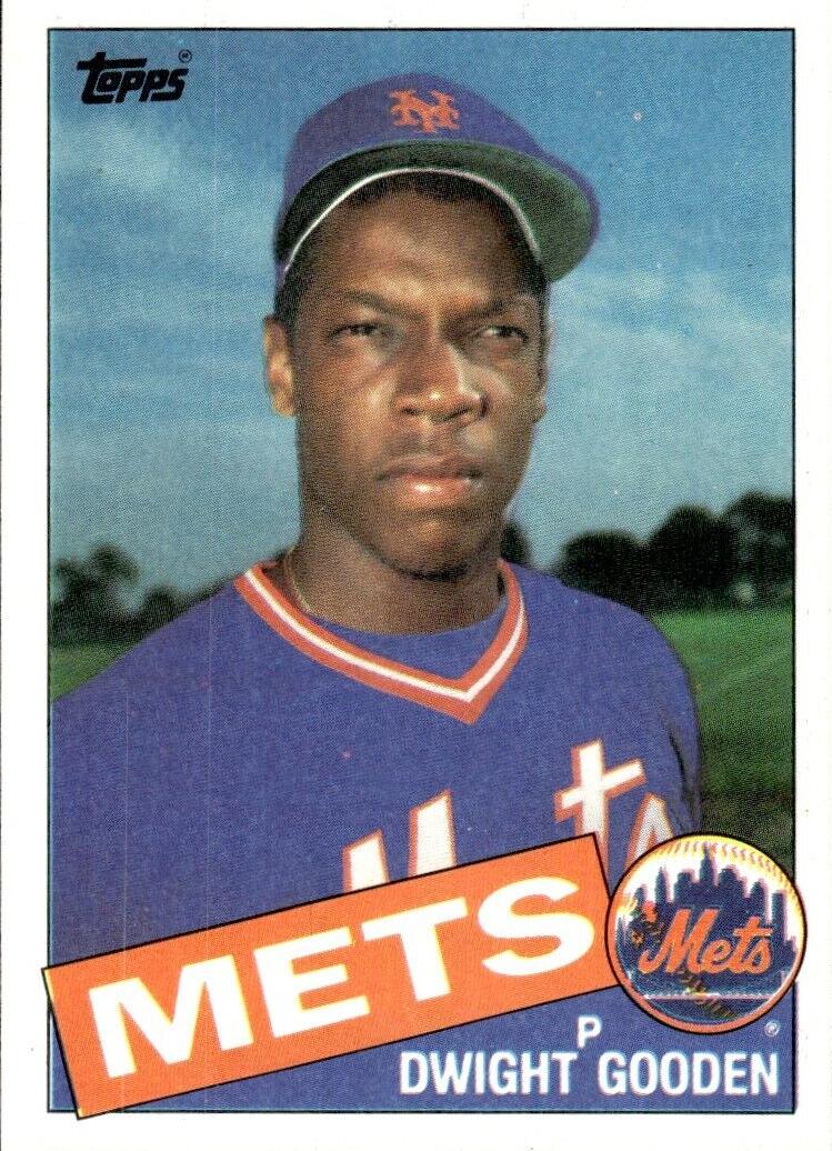 Dwight Gooden 1985 Topps Baseball